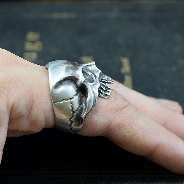 GROWL SKULL RING SR-012