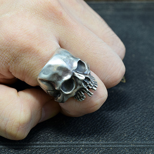 GROWL SKULL RING SR-012