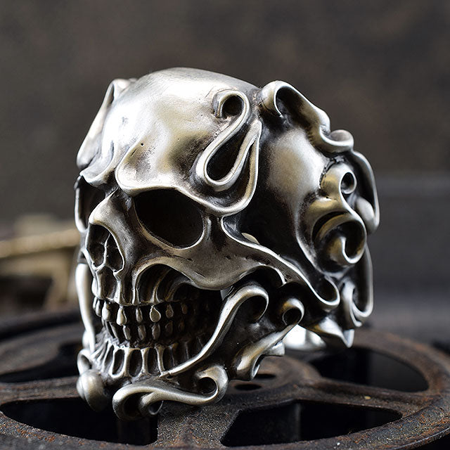 AGONY SKULL RING SR-003