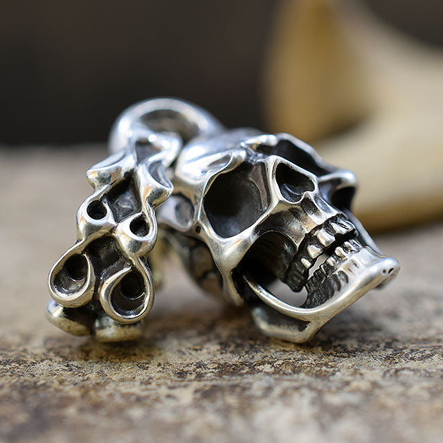 SUFFERING SKULL PENDANT TOP SR-021