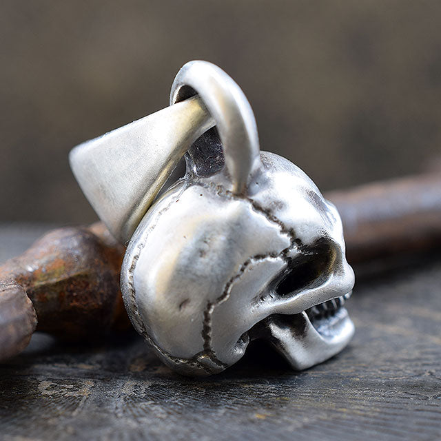 SAD SKULL PENDANT TOP SR-PT023