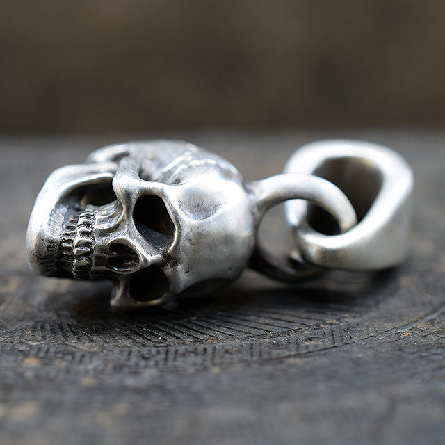SAD SKULL PENDANT TOP SR-PT023