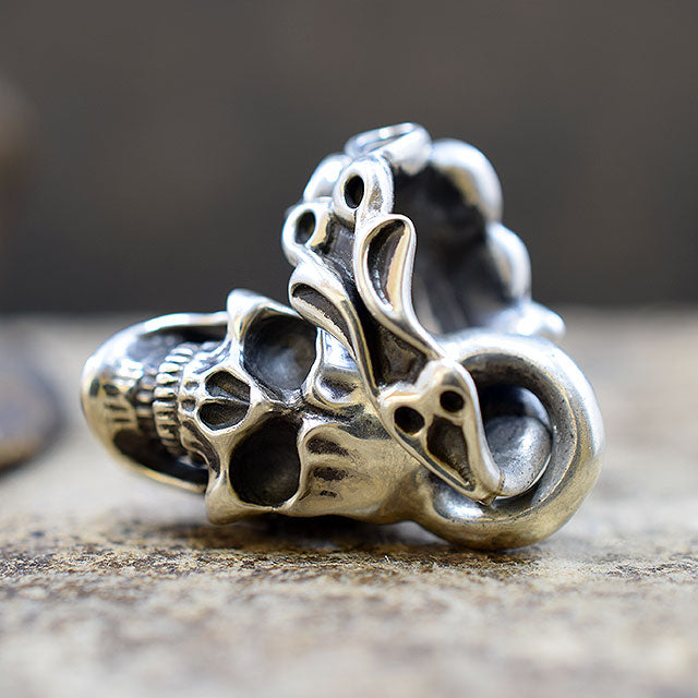 SCARS SKULL PENDANT TOP SR-PT109