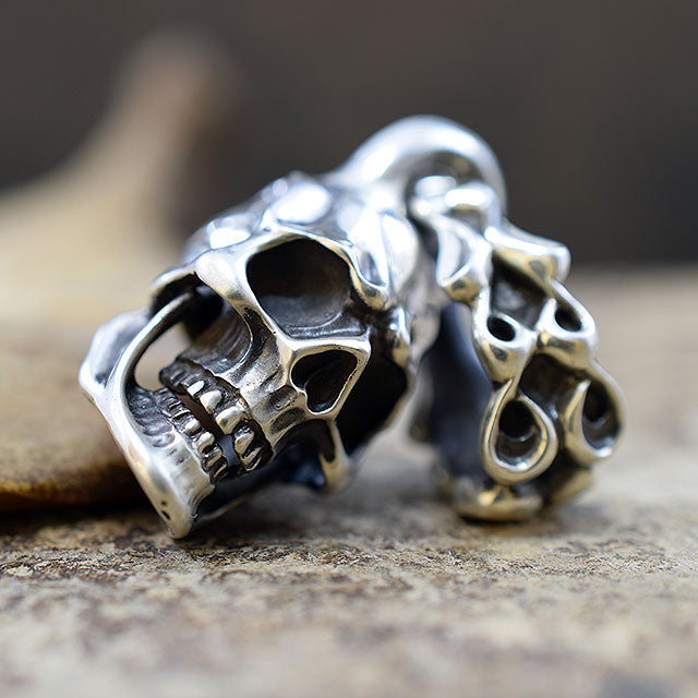 SUFFERING SKULL PENDANT TOP SR-021