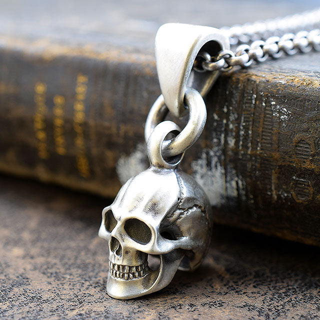 THE END SKULL PENDANT TOP SR-PT024