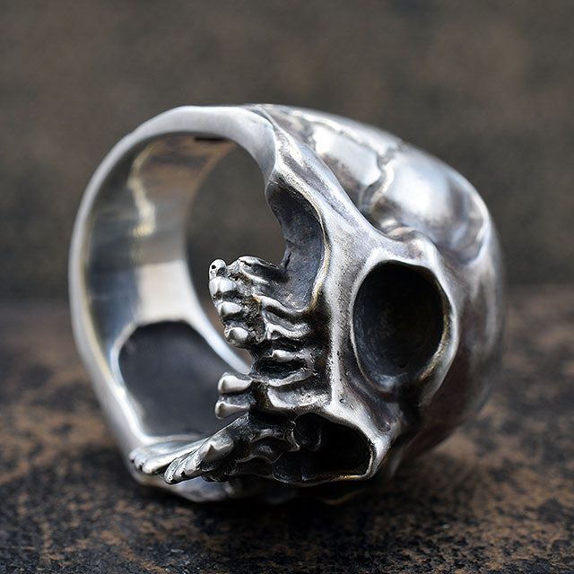 GROWL SKULL RING SR-012