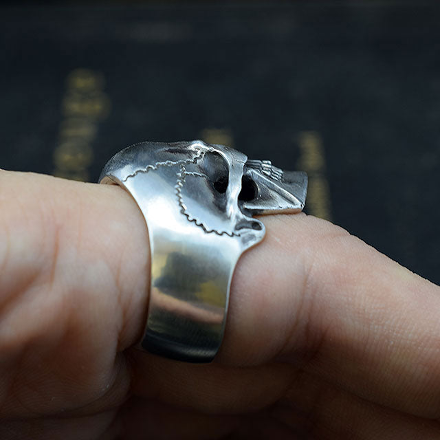 SCORN SKULL RING SR-011