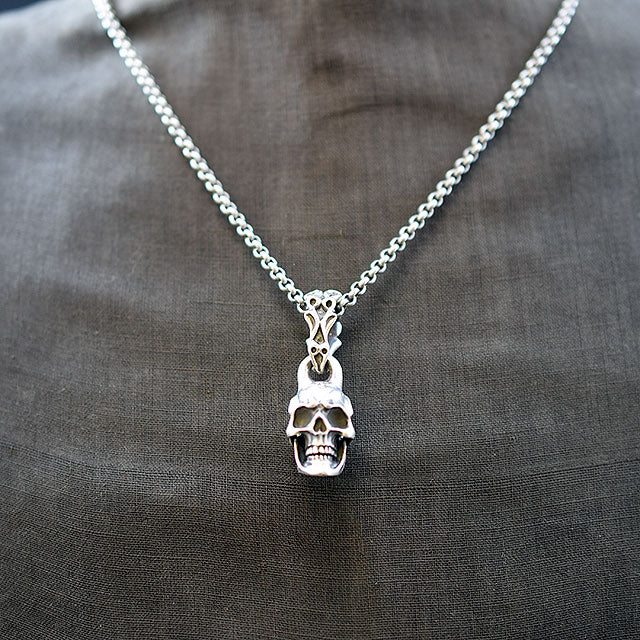 SUFFERING SKULL PENDANT TOP SR-021