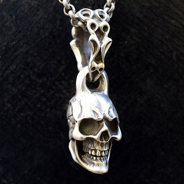 SUFFERING SKULL PENDANT TOP SR-021