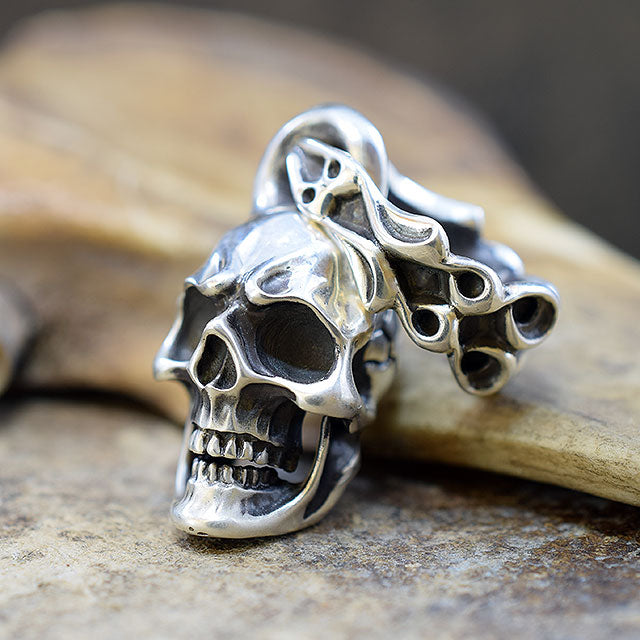 SUFFERING SKULL PENDANT TOP SR-021