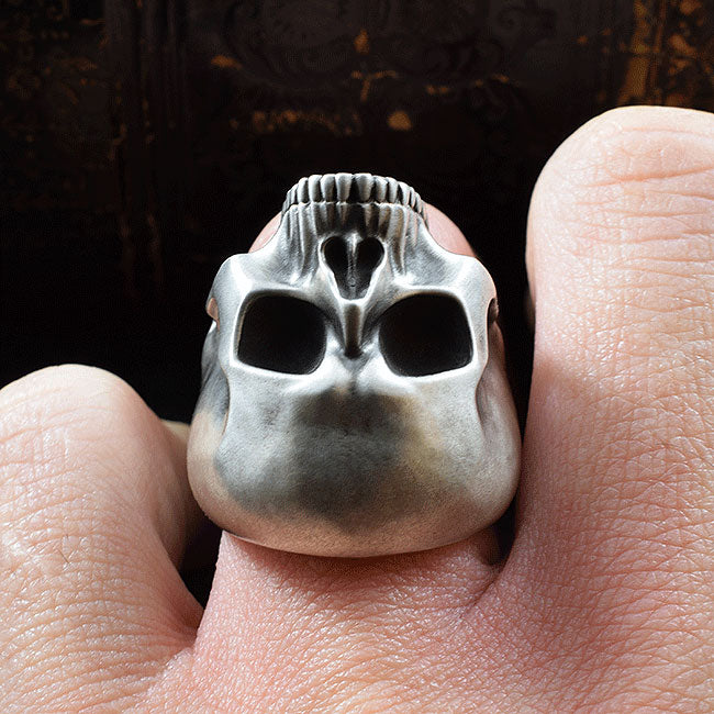 REQUIEM SPOOKY SKULL RING SR-R029