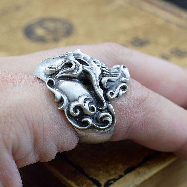 AGONY SKULL RING SR-003