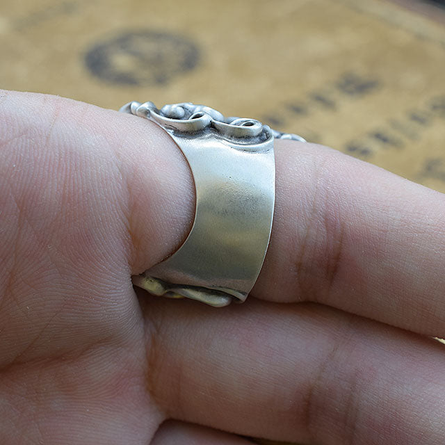 AGONY SKULL RING SR-003
