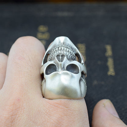 GUTTURAL SKULL RING SR-R006