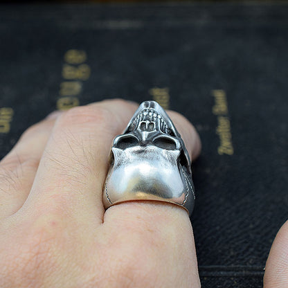 SCORN SKULL RING SR-011