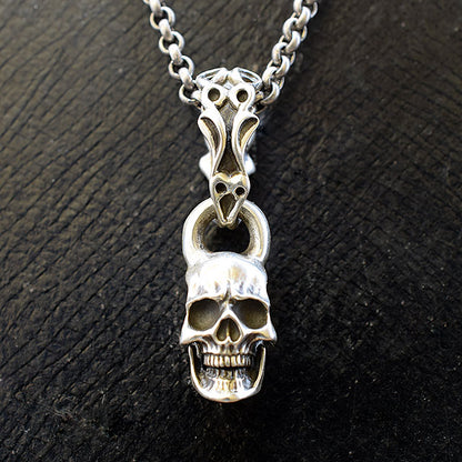 SCARS SKULL PENDANT TOP SR-PT109