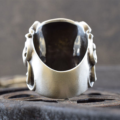 AGONY SKULL RING SR-003