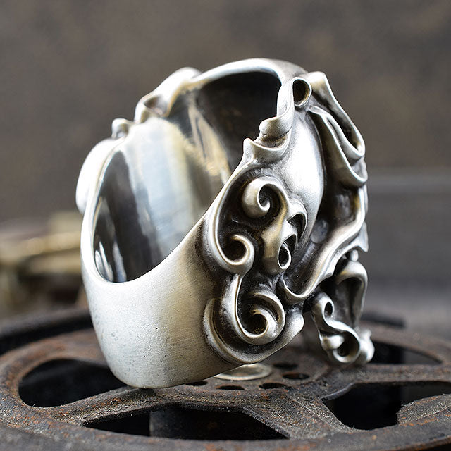 AGONY SKULL RING SR-003