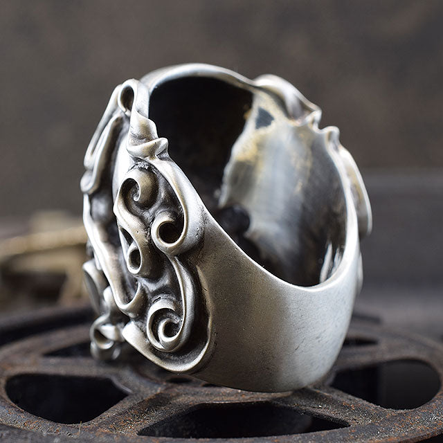 AGONY SKULL RING SR-003