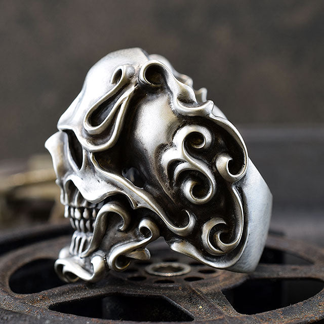 AGONY SKULL RING SR-003