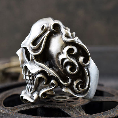 AGONY SKULL RING SR-003