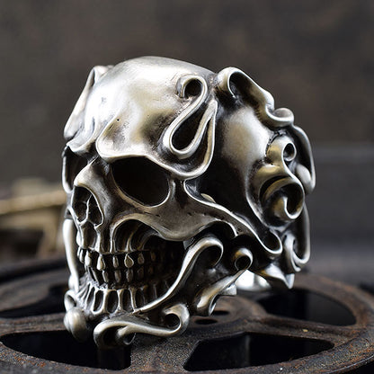 AGONY SKULL RING SR-003