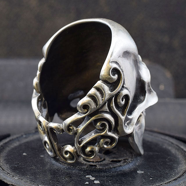 POISONOUS SKULL RING SR-R002