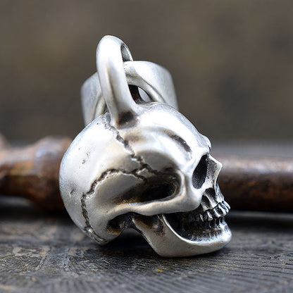 SAD SKULL PENDANT TOP SR-PT023