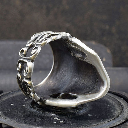 POISONOUS SKULL RING SR-R002