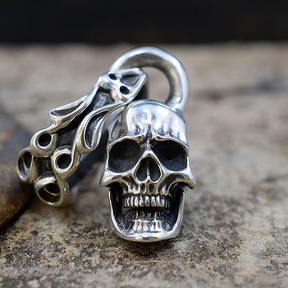 SCARS SKULL PENDANT TOP SR-PT109
