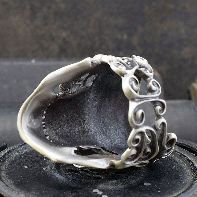 POSISON SKULL RING SR-R001