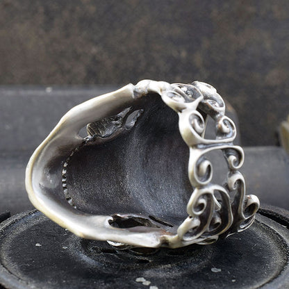 POSISON SKULL RING SR-R001