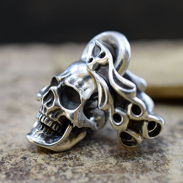 SCARS SKULL PENDANT TOP SR-PT109