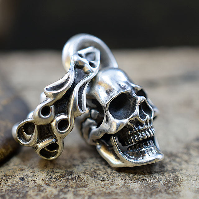 SCARS SKULL PENDANT TOP SR-PT109