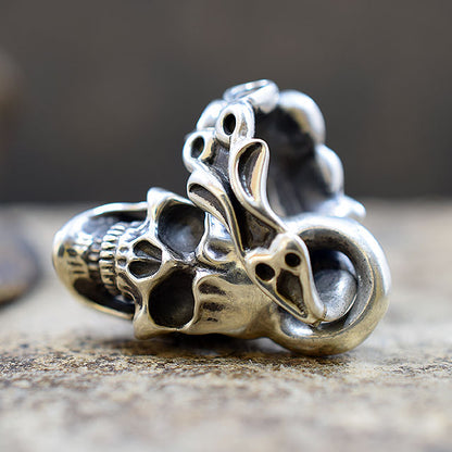 SCARS SKULL PENDANT TOP SR-PT109