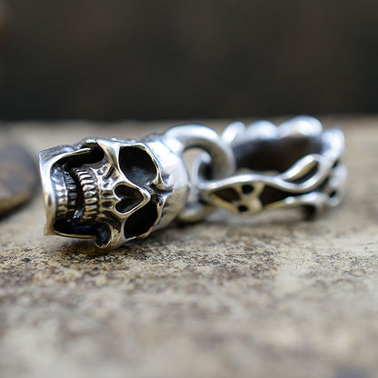 SCARS SKULL PENDANT TOP SR-PT109