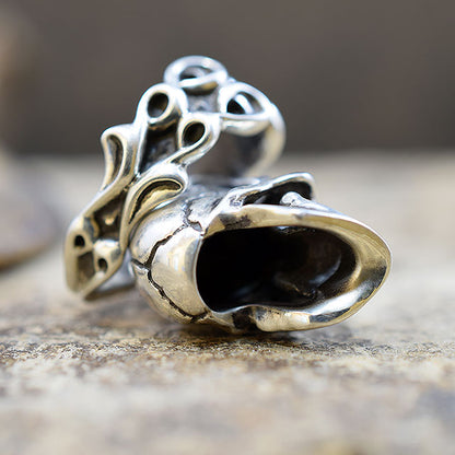 SCARS SKULL PENDANT TOP SR-PT109