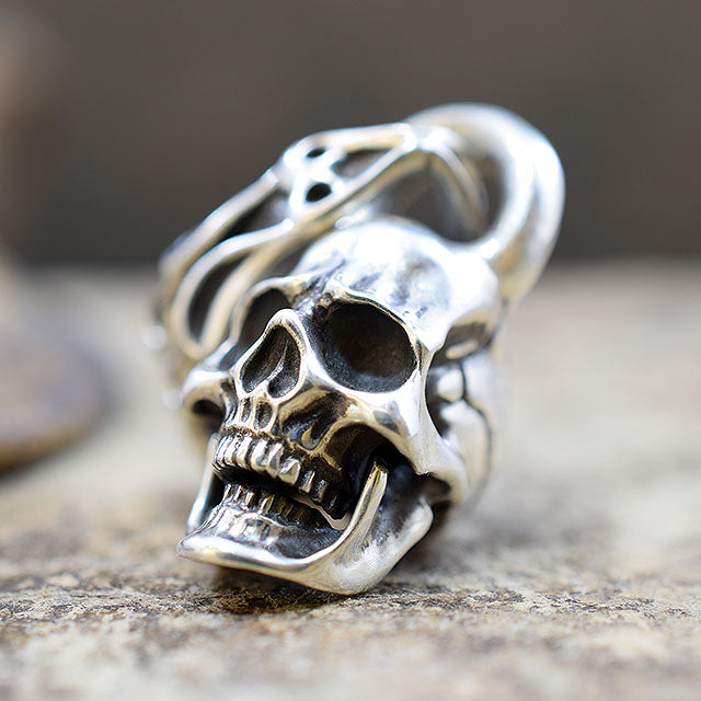 SCARS SKULL PENDANT TOP SR-PT109
