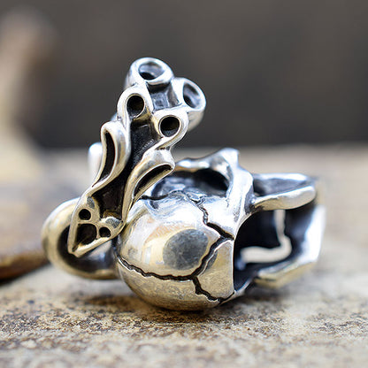 SUFFERING SKULL PENDANT TOP SR-021