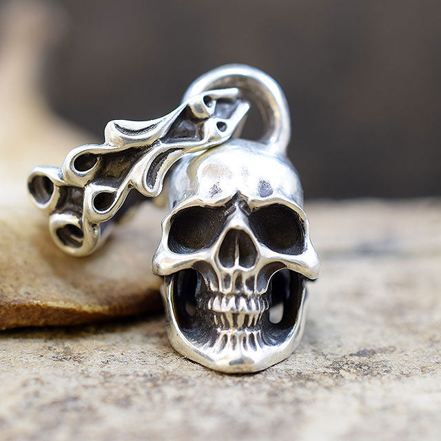 CREEPING SKULL PENDANT TOP SR-PT020