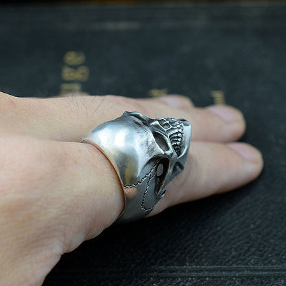 SCORN SKULL RING SR-011