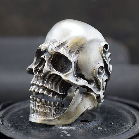 POSISON SKULL RING SR-R001