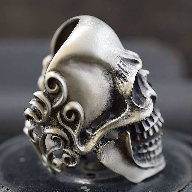 POSISON SKULL RING SR-R001