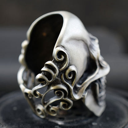 POSISON SKULL RING SR-R001