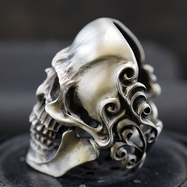 POSISON SKULL RING SR-R001