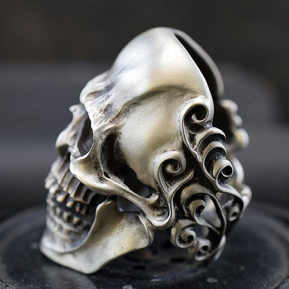 POSISON SKULL RING SR-R001
