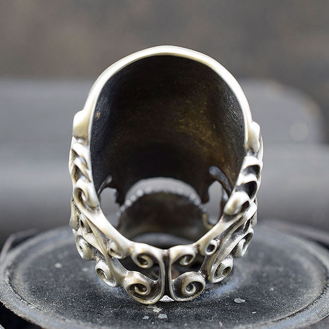 POSISON SKULL RING SR-R001