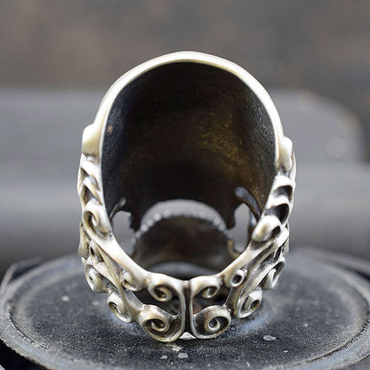 POSISON SKULL RING SR-R001