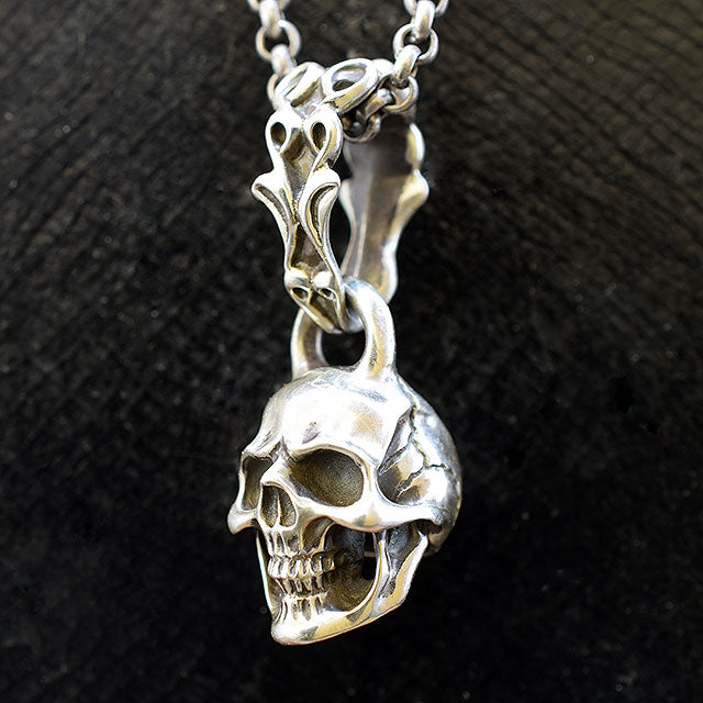 CREEPING SKULL PENDANT TOP SR-PT020