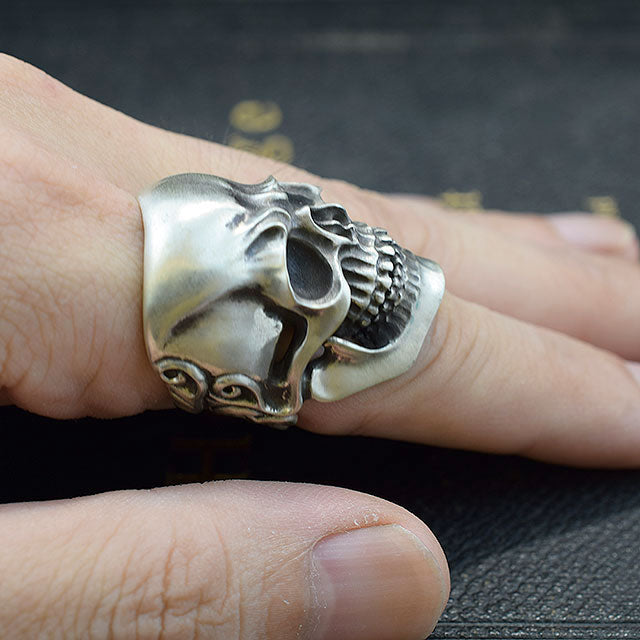 POISONOUS SKULL RING SR-R002
